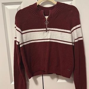 Hollister quarter zip